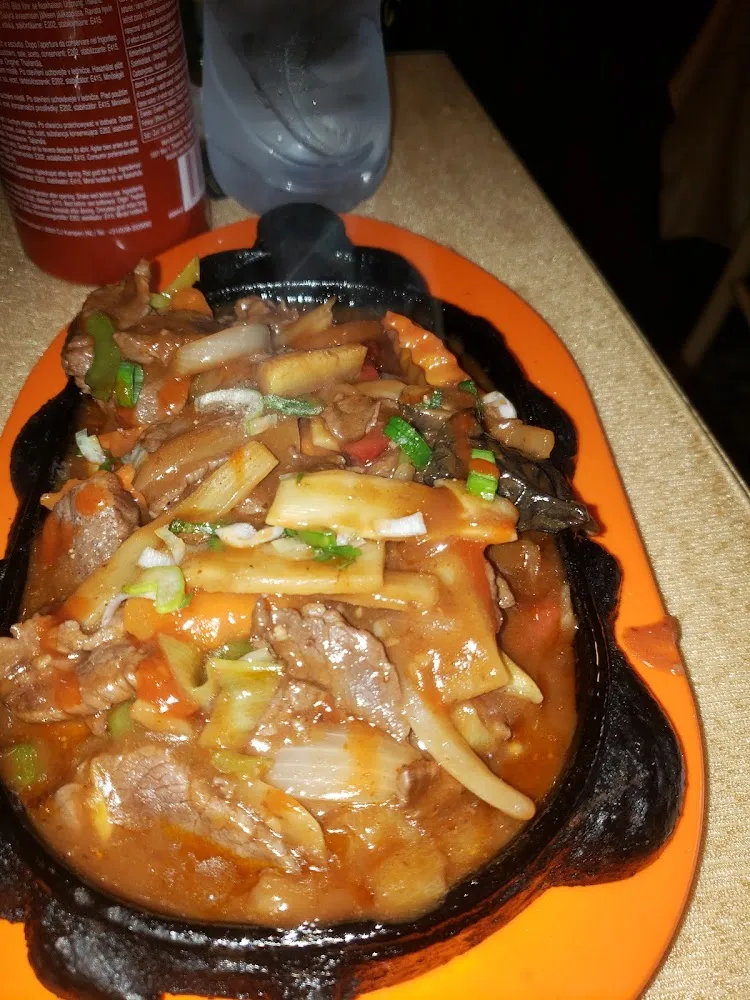 Bœuf Sur Plaque Chaude